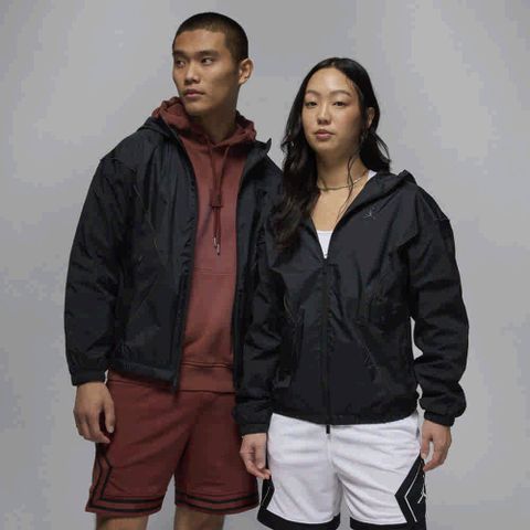 【NIKE】AS M J BRK DRAFT JKT 男款 休閒外套 喬丹 連帽 黑色-HF9334010