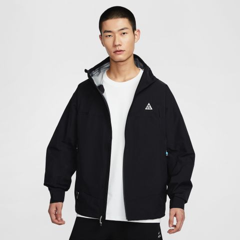 【NIKE】AS M ACG SFADV MORPHO RAIN JKT 男 休閒外套 連帽 黑色-HJ2688010