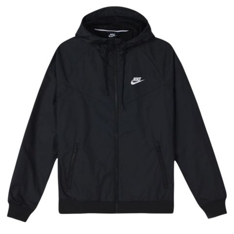 NIKE  As M Nsw Windrunner 男 連帽 防風 外套 黑