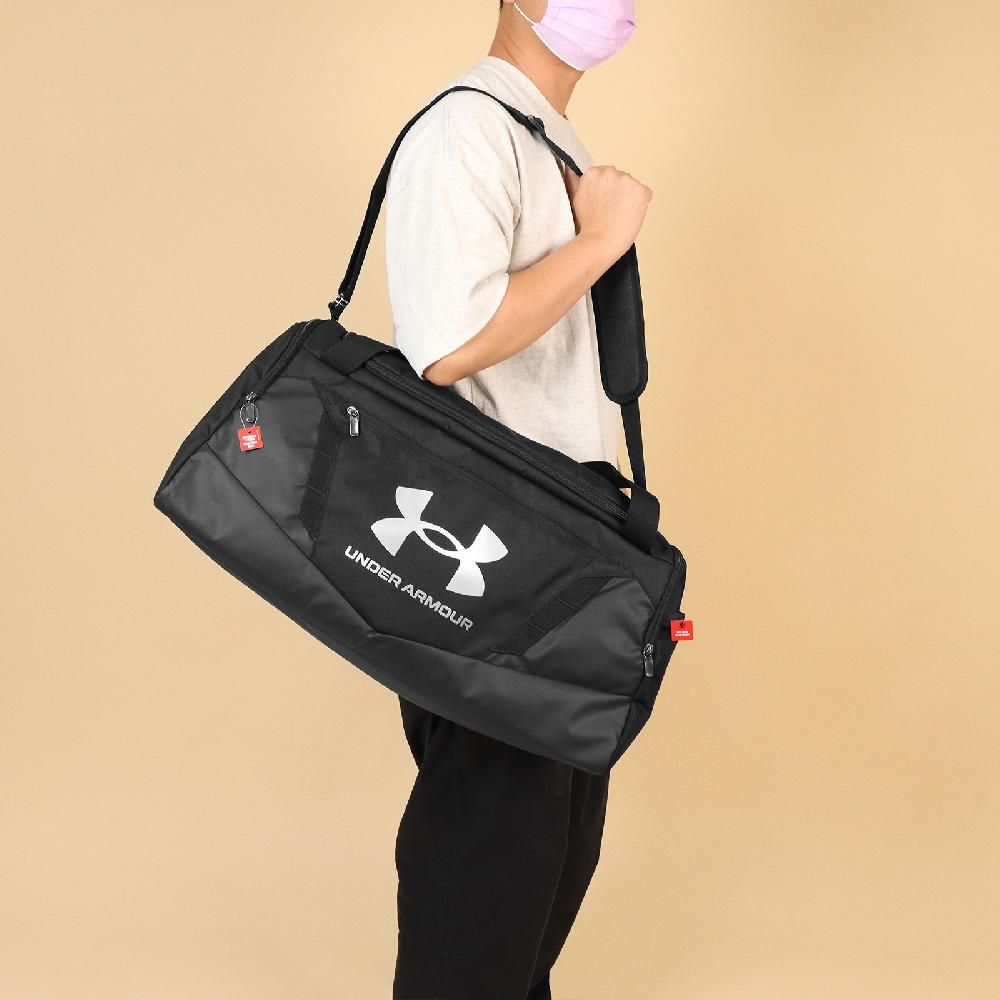 Under Armour  安德瑪 行李袋 Undeniable 5.0 Duffle MD 防潑水 黑 運動包 訓練包 側背 UA 1369223001