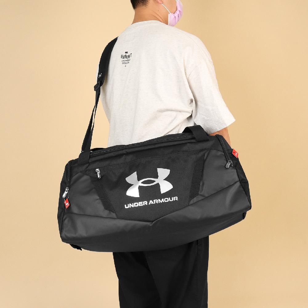 Under Armour  安德瑪 行李袋 Undeniable 5.0 Duffle MD 防潑水 黑 運動包 訓練包 側背 UA 1369223001