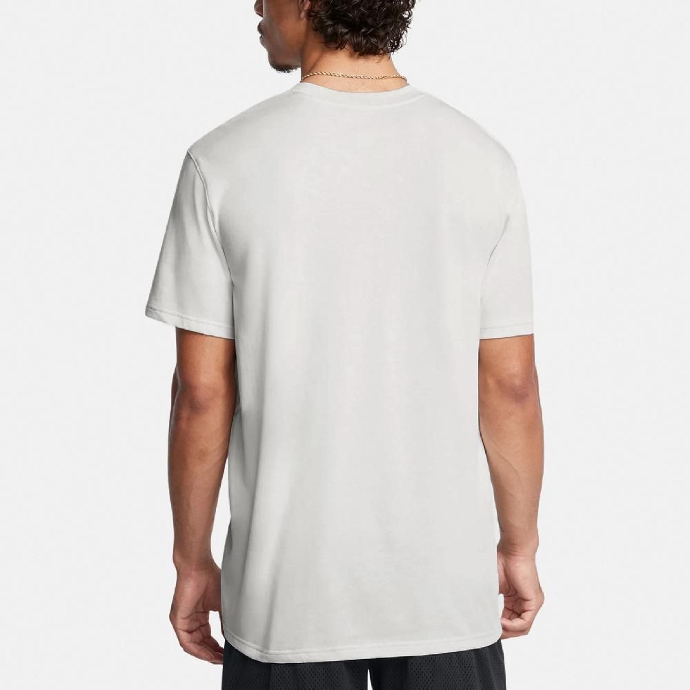 Under Armour  安德瑪 短袖 Curry Hvyweight Tee 男款 米灰 黑 寬鬆 咖哩 短T UA 1387107114