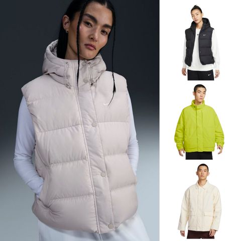 【NIKE】鋪棉背心 防水外套 休閒外套 背心 外套 男款 女款 多款任選