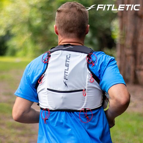 Fitletic Trail 2.5 HydraVest輕量越野跑步背心 HV32｜黑白色 (S-L)