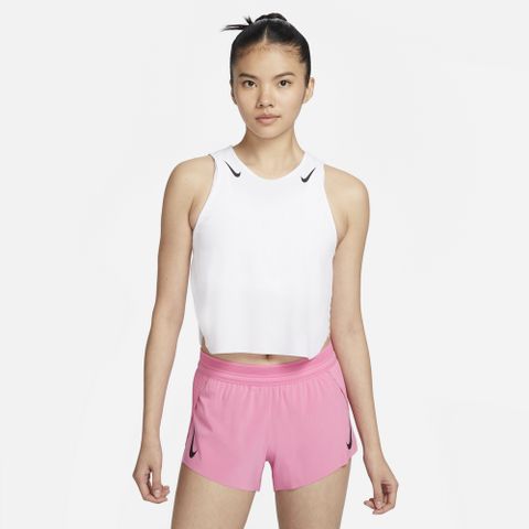 【NIKE】AS W NK ARSWFT DFADV CROP TANK 女 背心上衣 白色-FN2714100