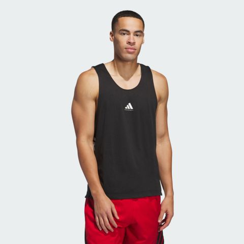 Adidas Rev Jersey JI7568 男 背心 運動背心 籃球球衣 雙面 黑 白 亞版