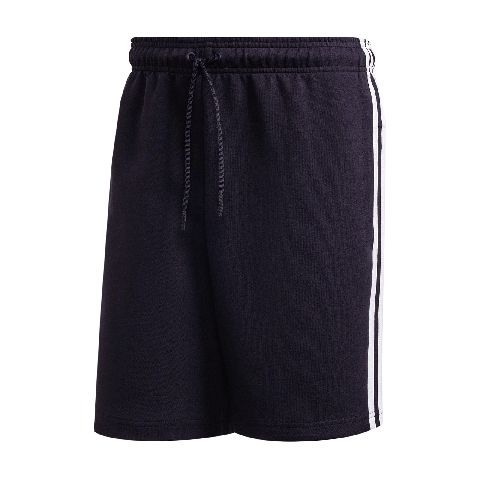 ADIDAS 愛迪達 短褲 MH 3-Stripes Shorts 男款  三線 膝上 運動休閒 慢跑 口袋 黑 白 FT2954 FT2954