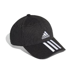 adidas 帽子 BBALL 3S Cap CT 男女款 愛迪達 三線 老帽 遮陽帽 穿搭 黑 白  FK0894
