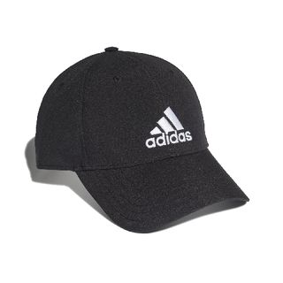 adidas 帽子 Baseball Cap 運動休閒 男女款 愛迪達 棒球帽 遮陽 穿搭 帽圍可調 黑 白  FK0898