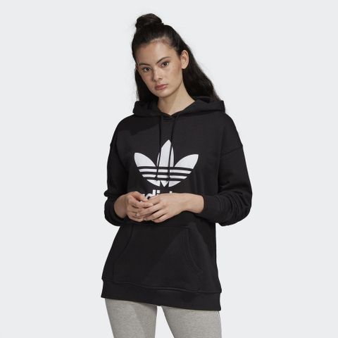 ADIDAS 愛迪達 TRF HOODIE 女 連帽上衣-FM3307