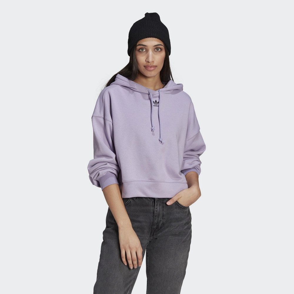 ADIDAS 愛迪達 HOODIE 女 連帽上衣-GN4775