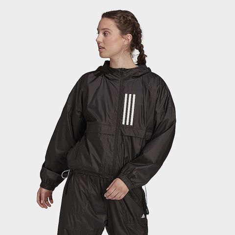 【ADIDAS】W WNDJkt PBRDY 女 風衣外套-GT3723