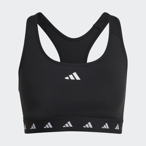 【ADIDAS】PWR MS TF 運動內衣 女 黑色-HN7273