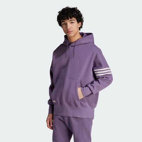 ADIDAS 愛迪達 ADICOLOR 男 連帽T恤 紫-IN4675