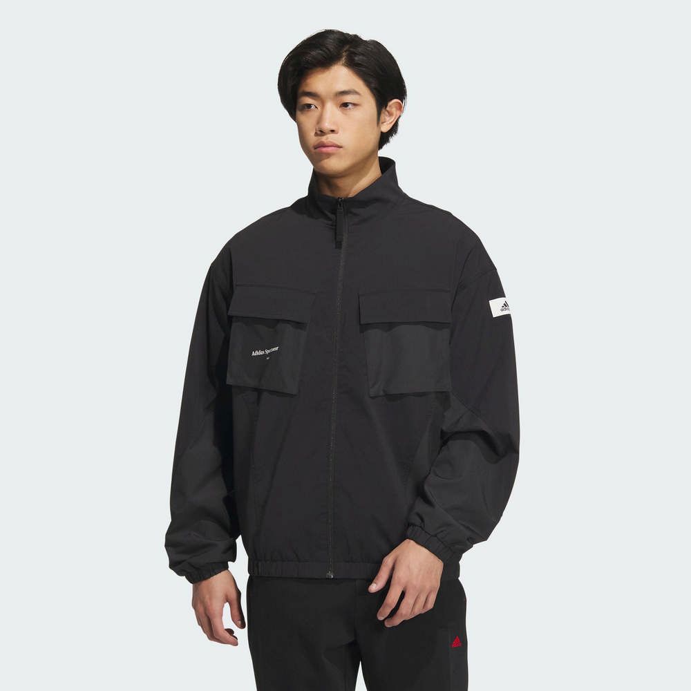 ADIDAS 愛迪達 男 外套 黑-IP4987