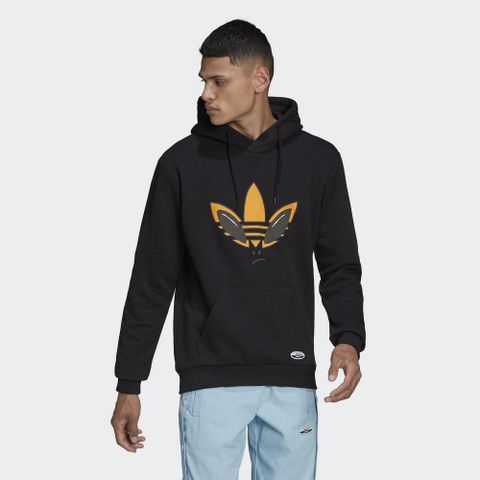 ADIDAS 愛迪達 Q1 Hoodie 男 連帽T恤 黑-HC2789