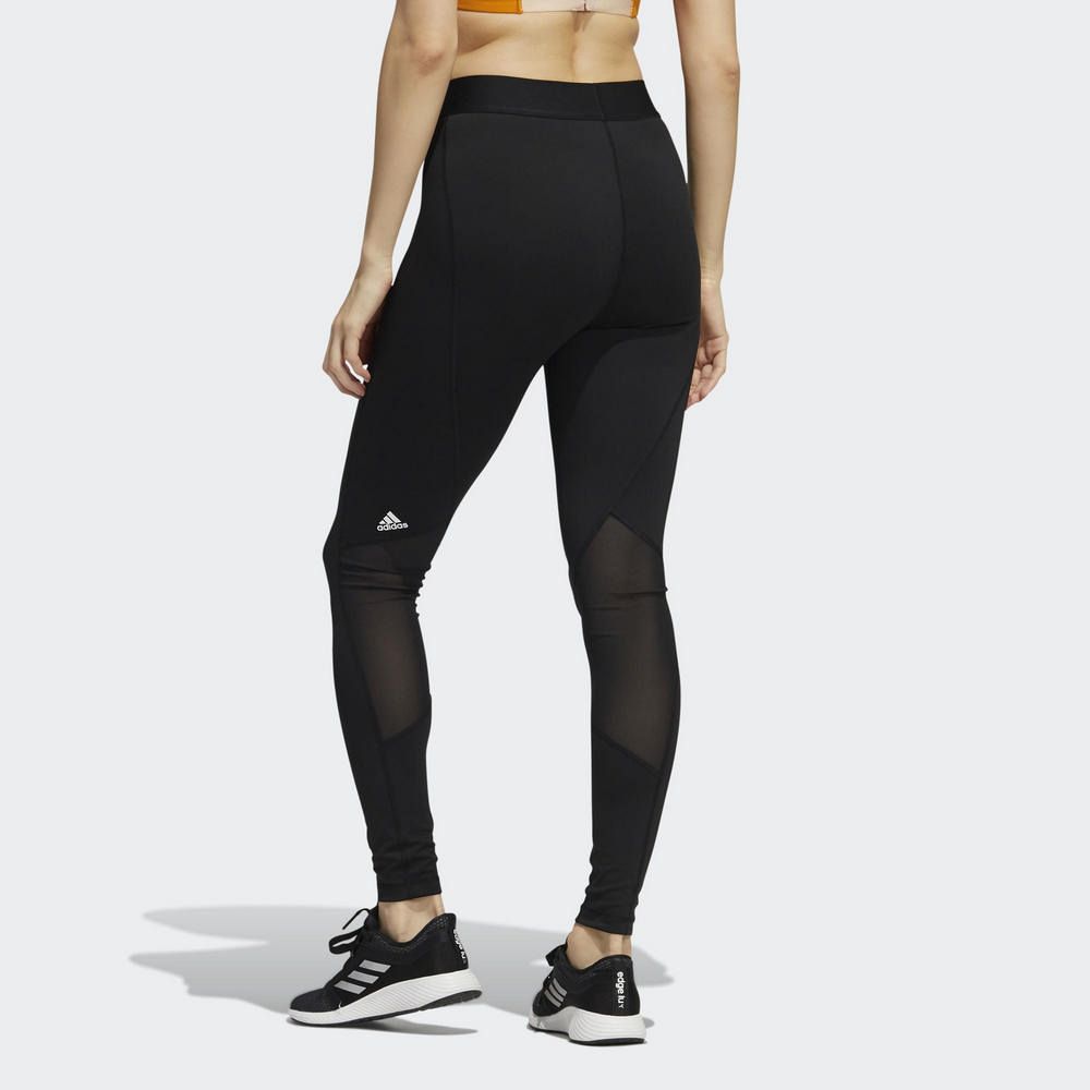 ADIDAS 愛迪達 TF L TIGHT 女 緊身長褲 黑-GR8040