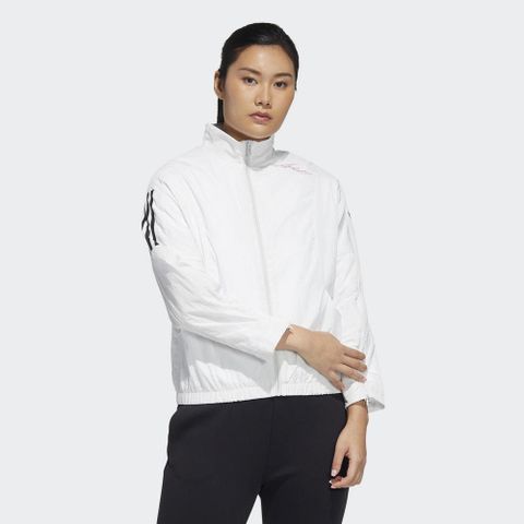 ADIDAS 愛迪達 UST JKT NONHD 女 外套 白-HF0000