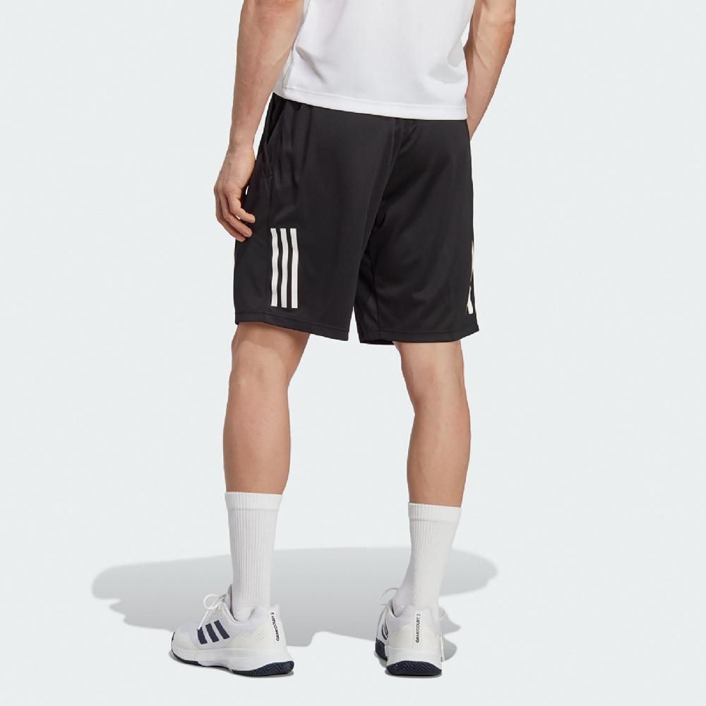 ADIDAS 愛迪達   短褲 TS Galaxy Short 男款 黑 白 吸濕 排汗 可調褲頭 運動 褲子 HR8726