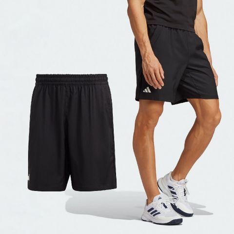 ADIDAS 愛迪達 短褲 TS Shorts 男款 黑 白 吸濕 排汗 可調褲頭 運動 褲子 HR8725