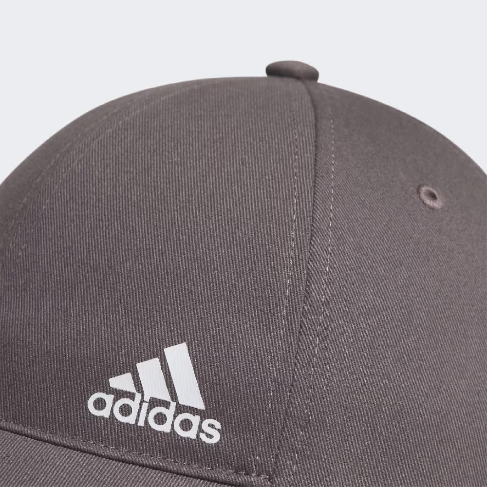 ADIDAS 愛迪達   棒球帽 Must Have Cap 灰 白 棉質 可調帽圍 老帽 帽子 IM5232