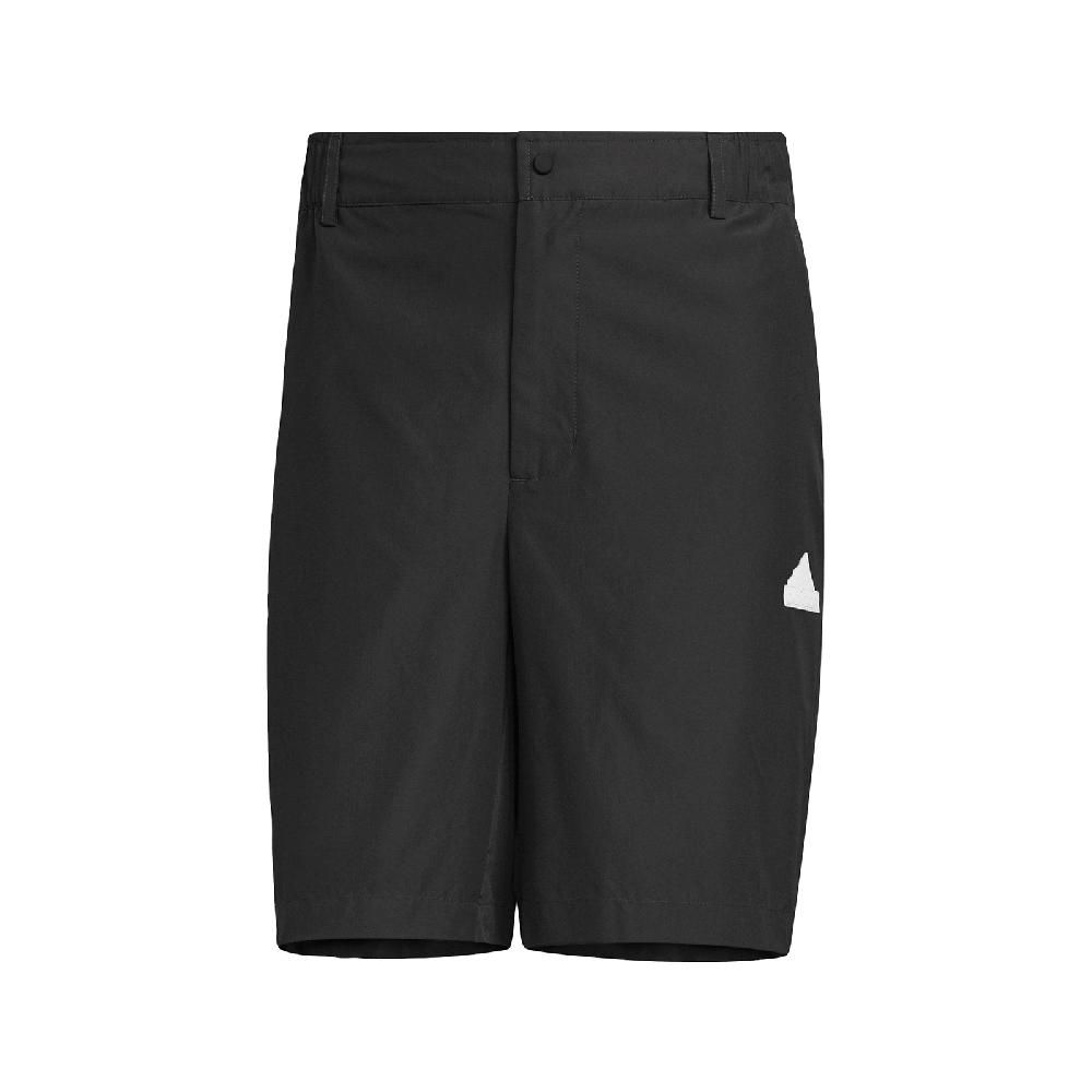  adidas 愛迪達 短褲 City Escape Shorts 男款 黑 白 防撕裂 運動褲 IT1885