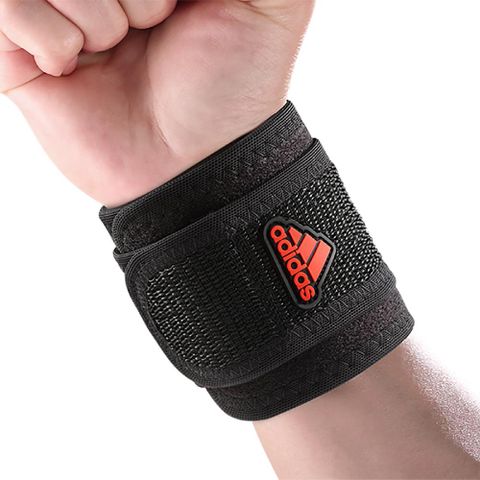 ADIDAS 愛迪達 護具 Wrist Wrap 運動護腕 高機能 可調式 吸濕排汗 訓練 高強度 加強型 MB0222