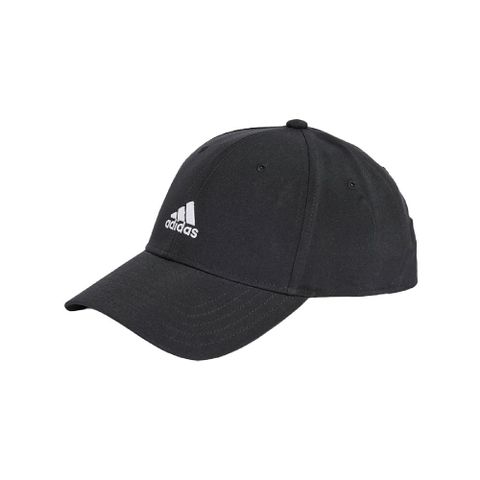 ADIDAS 愛迪達 棒球帽 Logo Baseball Cap 黑白 可調帽圍 刺繡 老帽 帽子 IY8785