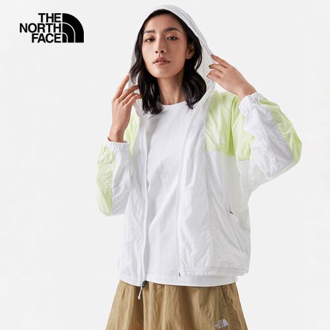 【The North Face】女 防風防曬休閒外套-NF0A5JXIIUE