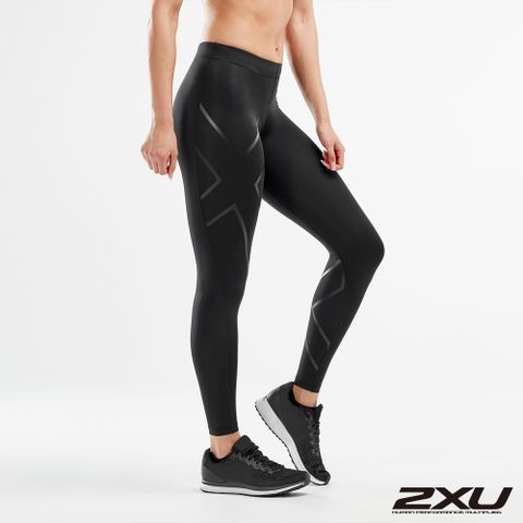 2XU 女 基礎壓縮長褲 黑