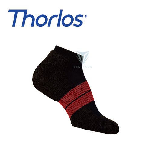 Thorlos 美國 84N跑步襪 (男款) 黑/紅