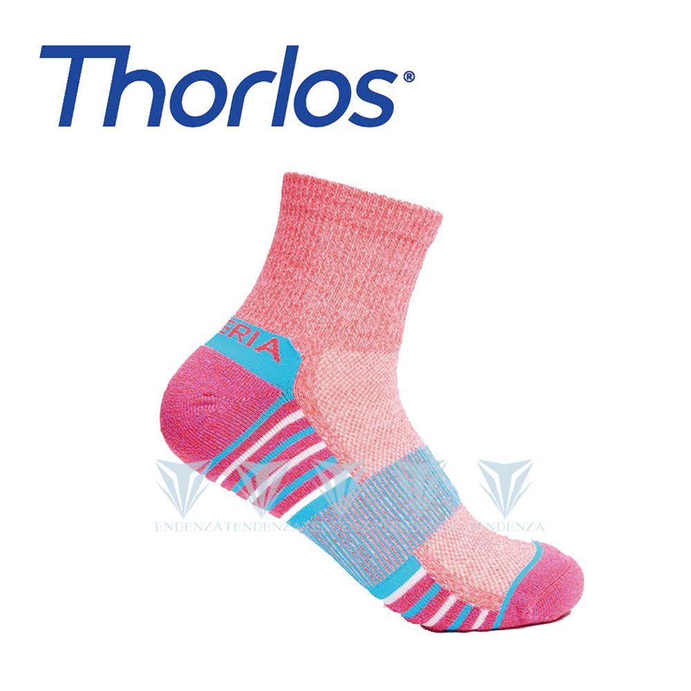 Thorlos 美國 XCCU 雪豹中筒襪 粉紅