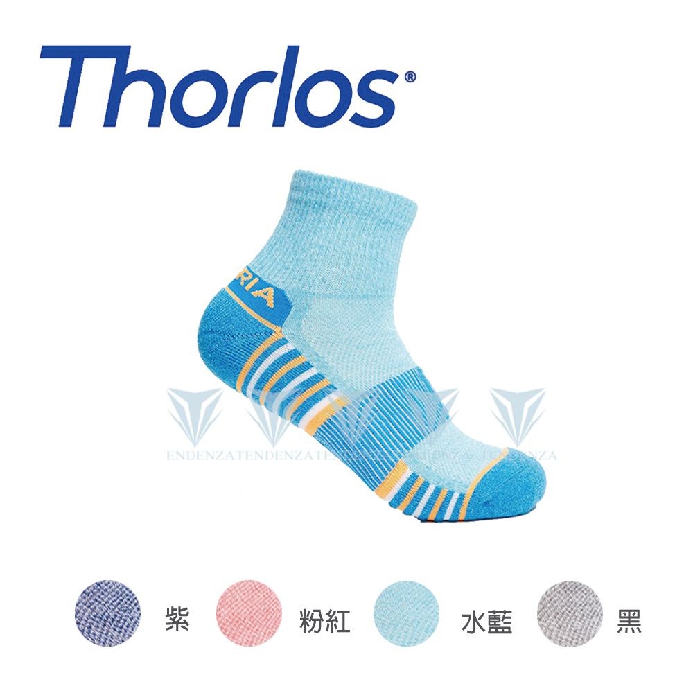 Thorlos 美國 XCCU 雪豹中筒襪 粉紅