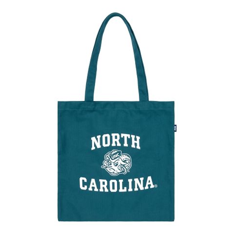 NCAA 帆布包 北卡羅來納 LOGO 淺藍綠 包包 7225570681