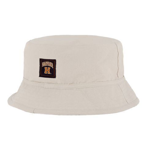 NCAA 漁夫帽 哈佛 奶茶 變形蟲 雙面 可收納 遮陽帽 7325186431