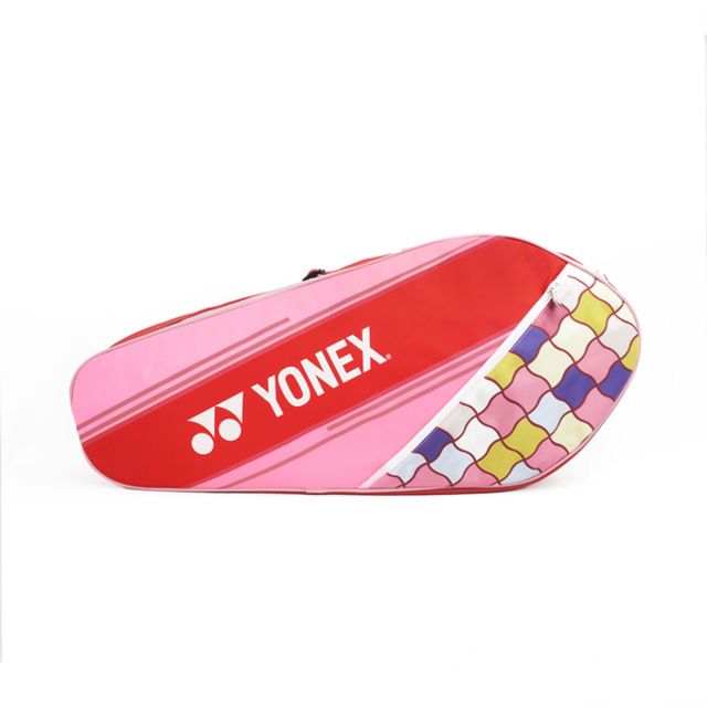  Yonex Racquet Bag [BAG23023TR605] 羽拍袋 網球 拍袋 3支裝 甜美粉