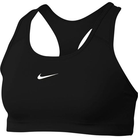 Nike As Swoosh Bra Pad [BV3637-010] 女 運動內衣 中度支撐 運動 瑜珈 健身 黑白