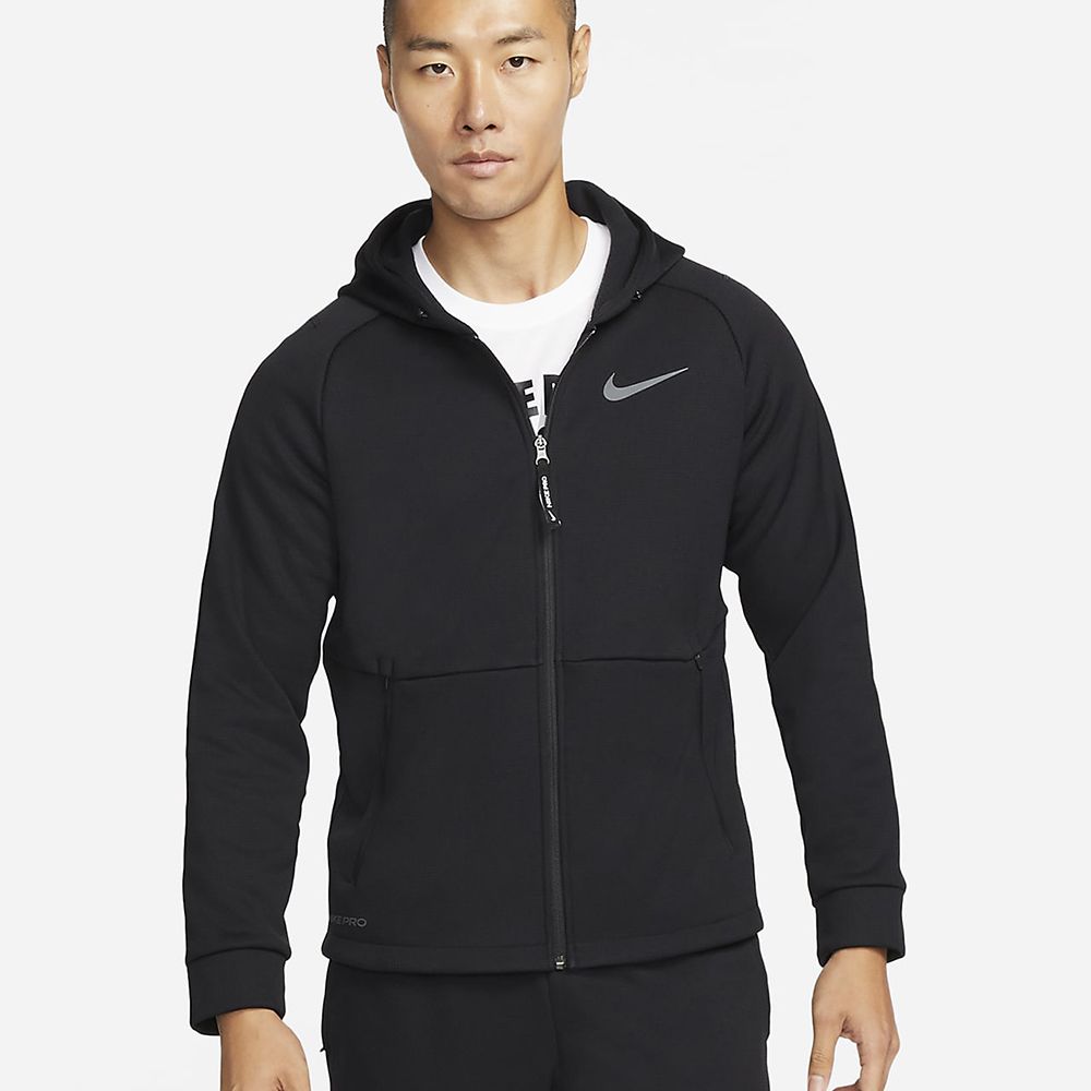 NIKE 耐吉 AS M NP TF THRMA SPHR JKT HD F 連帽外套 男 黑色-DD2125010