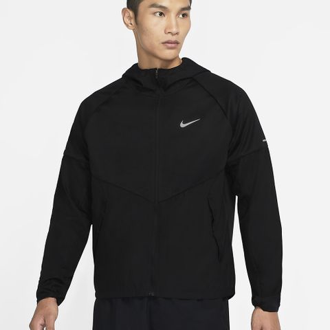 NIKE 耐吉 AS M NK RPL MILER JACKET 連帽外套 男 黑色-DH6682010