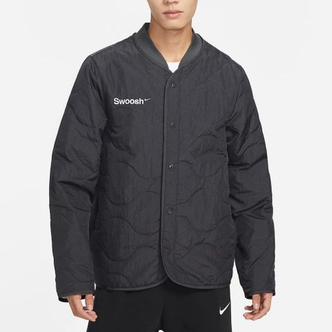 NIKE 耐吉 AS M NSW PADDED JKT 休閒外套 男 黑色-FB1909060