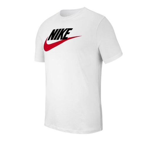 NIKE 耐吉 短袖 NSW Logo 男款 白 短T 大LOGO 基本款 穿搭 AR5005-100