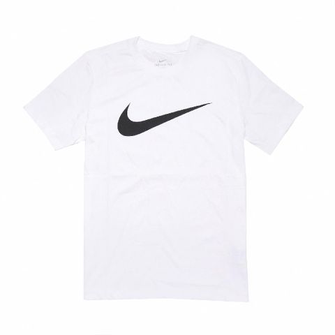 NIKE 耐吉 短袖T恤 NSW Swoosh 白 黑 男款 短T 棉T 運動 休閒 DC5095-100