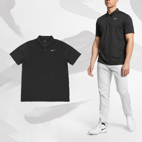 Nike 耐吉 短袖 Golf Polo 男款 黑 吸汗 高爾夫 運動上衣 Polo衫 透氣 Dri-FIT AJ5480-010