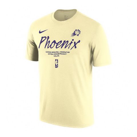 Nike 耐吉 短袖 NBA Phoenix Suns 男款 黃 紫 鳳凰城 太陽隊 短T FN8698-744