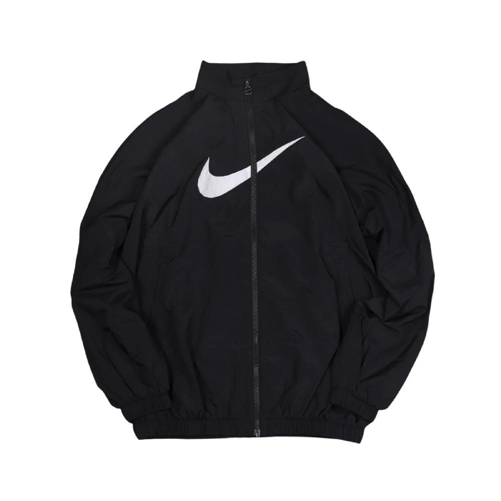 NIKE 耐吉  夾克外套 NSW Essential Woven Jacket 女版 黑 尼龍 大勾 DM6182-010