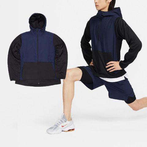 Nike 耐吉 連帽外套 Repel Unlimited 男款 黑 藍 防潑水 輕量 立領 可收納 風衣 夾克 FB8823-010