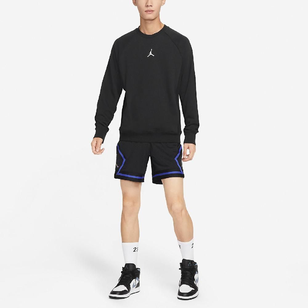 NIKE 耐吉  Jordan Dri-FIT Sports 男款 長袖 喬丹飛人 LOGO 拉鍊 排汗 黑 DV1287-010