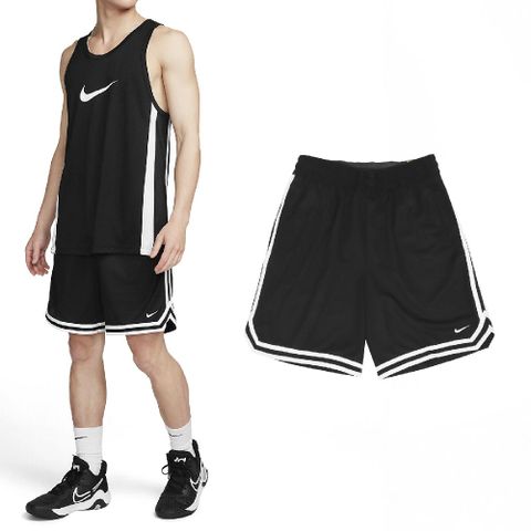 Nike 耐吉 球褲 DNA 男款 黑 白 速乾 網眼 抽繩 籃球 運動 短褲 褲子 FN2652-010