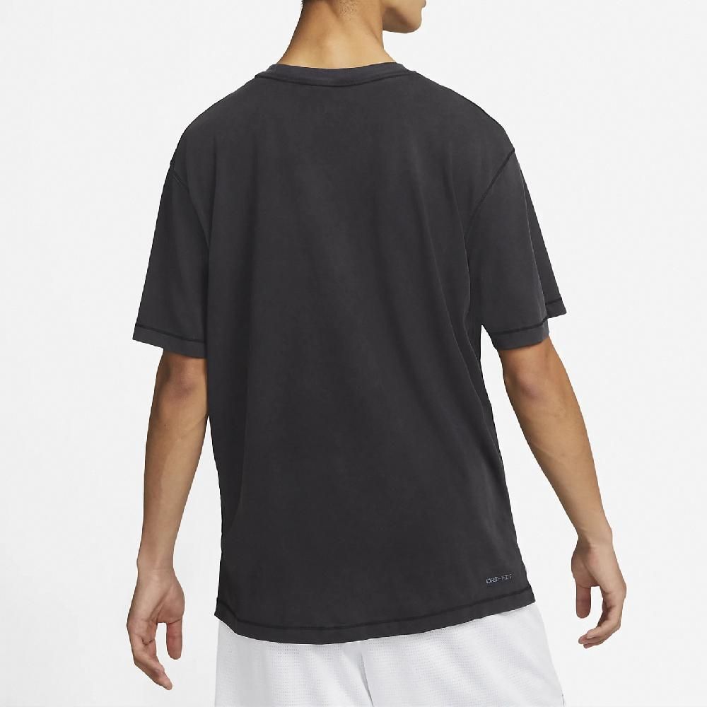 NIKE 耐吉  短袖上衣 Jordan Dri-FIT 男款 黑 小LOGO 運動 休閒 短T DH8922-010