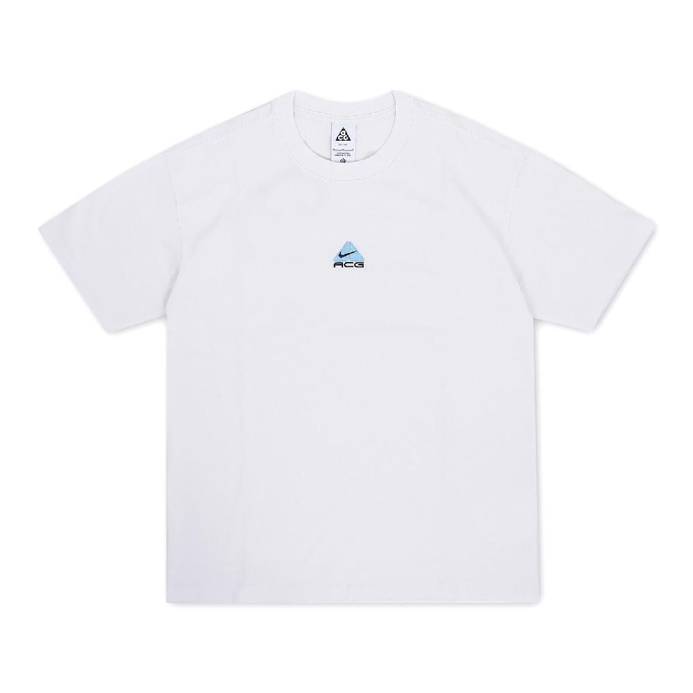 NIKE 耐吉   短袖 ACG Tee 男款 白 藍 寬鬆 重磅 短T 短袖上衣 DQ1816-124